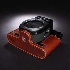 Genuine Real Leather Half Camera Case Cover Bag For Pentax 6X7 67 TTL Handmade