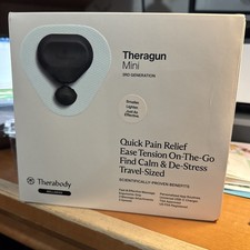 Therabody Theragun Mini 3rd Generation Black New Factory sealed