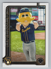 Bernie Brewer 2025 Topps Series 1 Baseball Celebration - Mascots #M-14 Milwaukee