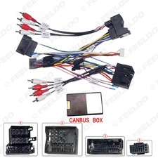 Compatible with Audi A4 high-end models, navigation power cable + protocol box