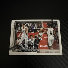 2025-26 Topps - Checklist De'Aaron Fox, Victor Wembanyama #300