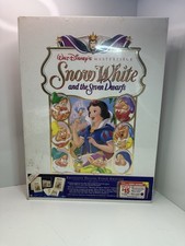 Snow White and the Seven Dwarfs Exclusive Deluxe Video Edition 1994 VHS