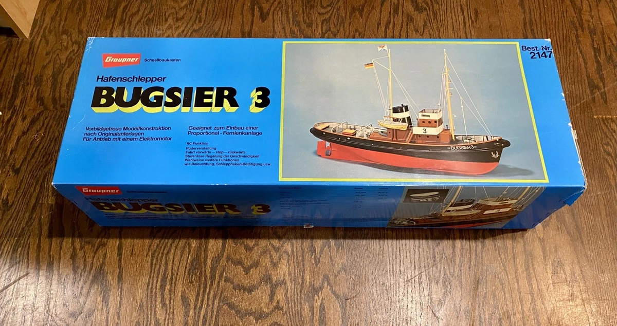 Graupner 4421 Bo 209 Monsun Gummimotormodell Rarität Vintage