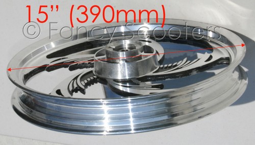 PEACE SPORTS Diablo Choppers Front Rim (2.75 x 14") 50cc to 125cc TIRE 2.75X14 - 第 4/9 張圖片
