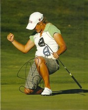 LPGA Suzann Pettersen  Autographed Signed 8x10 Photo COA 5