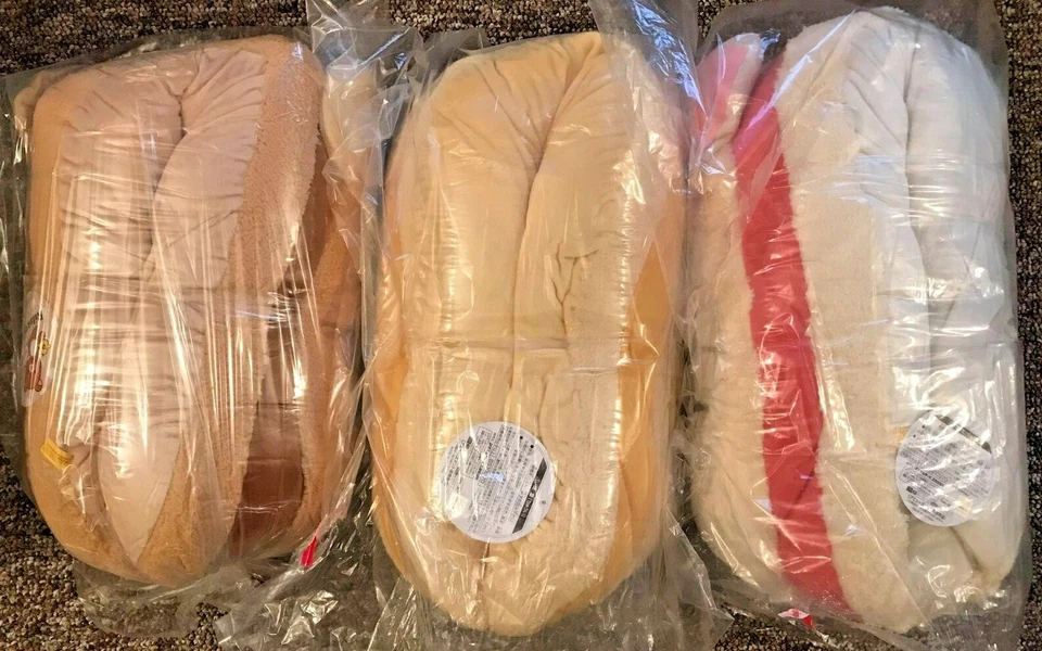 Set 3 peluche Rilakkuma XL 17" Squishy Macaron cuscino orso uccellino nuovo con etichette Toreba San-X! - Immagine 4 di 4