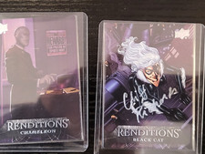 renditions spider-man auto Black Cat 57/65- /Chameleon 55/65