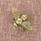 Antique Design Brass Bee Figurine Decorative Miniature for Home Office