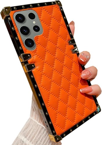 For Samsung Galaxy S24 Ultra Luxury Golden Metal Decorated Shockproof Case - 第 24/38 張圖片