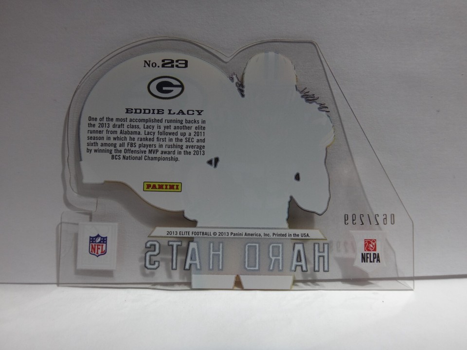 2013 Panini Elite Rookie Hard Hats /299 Eddie Lacy #23 Rookie RC | eBay