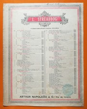 L. Streabbog: Spartito musicale d'epoca Dans les Champs - Ed. Napoleao - Rio