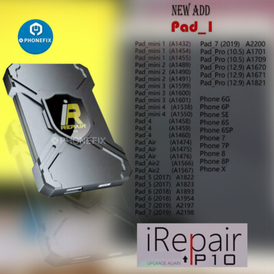 iRepair BOX P10 DFU No Disassembly Required Hard Disk DFU Reading Writing Change