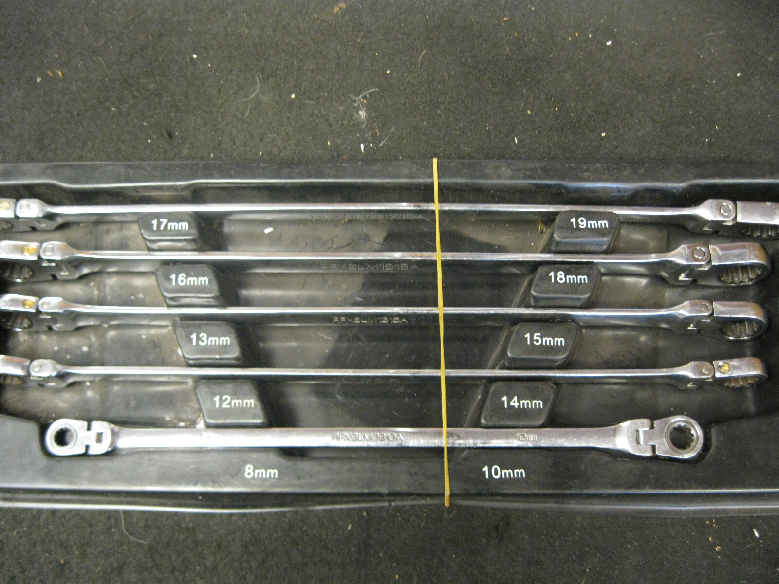 Matco RFXBLM 8mm to 19mm 5 Piece Reverse Double Flex Ratchet Set eBay