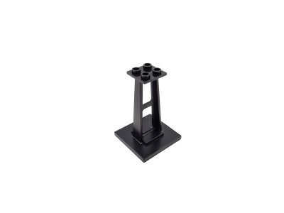 Lego  Eisenbahn 9V TRAIN Monorail Stützen Pfeiler SCHWARZ KURZ SUPPORT STANCHION