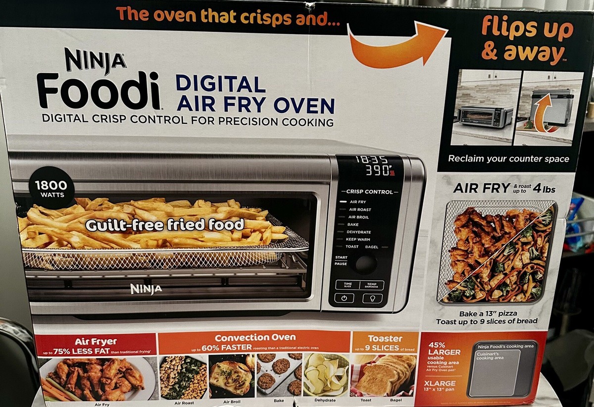 Ninja Foodi 8-in-1 Digital Air Fry Oven, Toaster, Flip-Away - Main Image