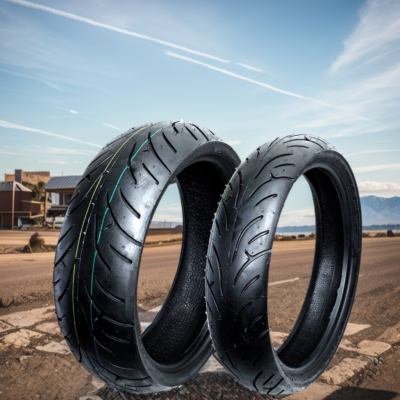 120/70ZR17 180/55ZR17 Front Rear Motorcycle Tires For Honda Suzuki