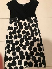 NWOT AGB 8P Dress - Black and Ivory -Work/Party