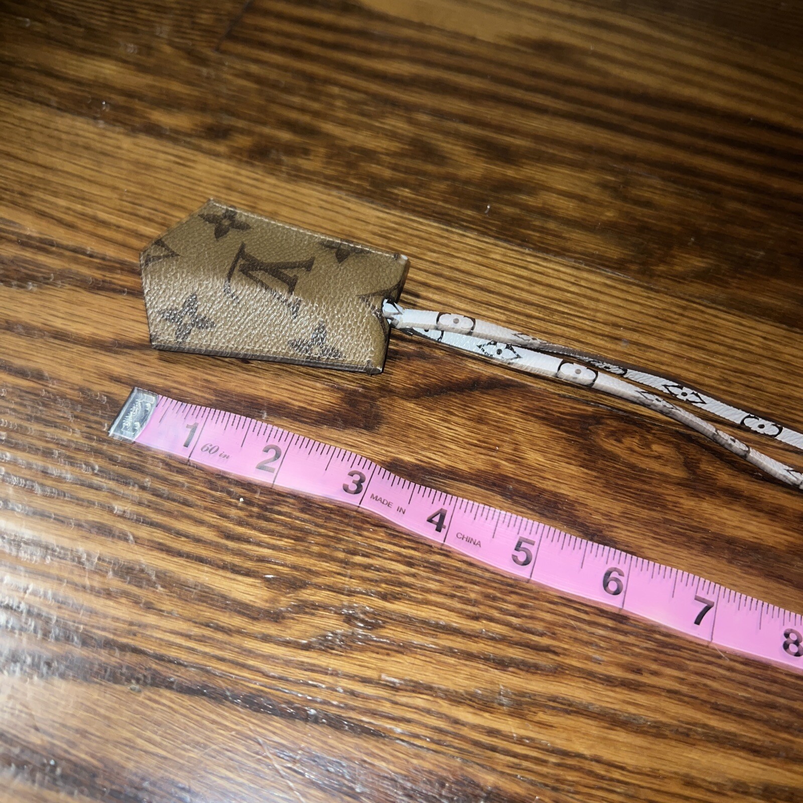 Louis Vuitton Giant Monogram Reverse Keychain Lanyard Clochette eBay