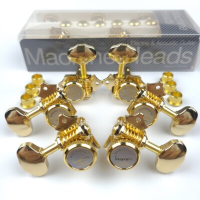 1:16OpenGear Locking Tuning PegsGear Butterbean Guitar Machine Heads Tuners Gold