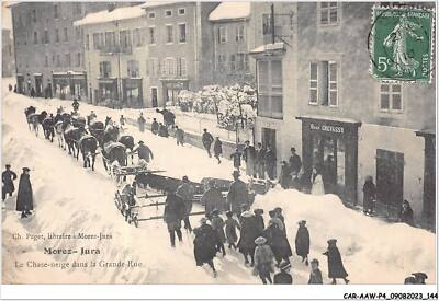 CAR-AAWP4-39-0327 - Morez - The Chase-Snow On The High Street
