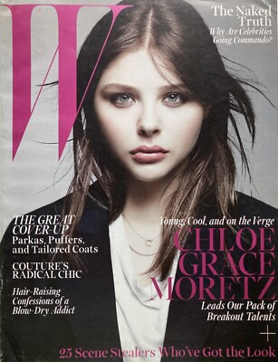 CHLOE GRACE MORITZ October 2013 W Magazine IMOGEN POOTS /OLIVIA BEE