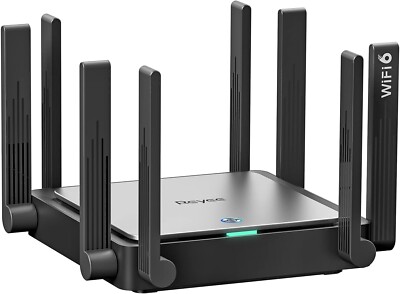 Reyee WiFi 6 Router AX3200 Wireless Internet High Speed Smart Router with 8 Omni