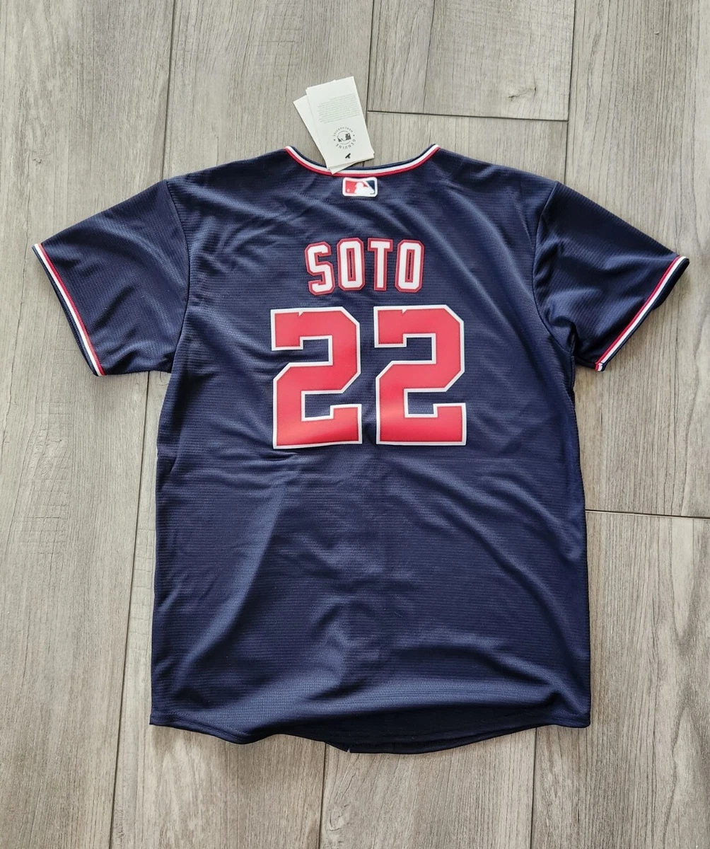 Youth Juan Soto Red Washington Nationals Player T-Shirt