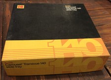 Kodak Carousel Transvue 140 Slide Tray in Original Box Great Condition