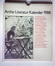 1601401# ARCHE Kalendarz literacki 1988
