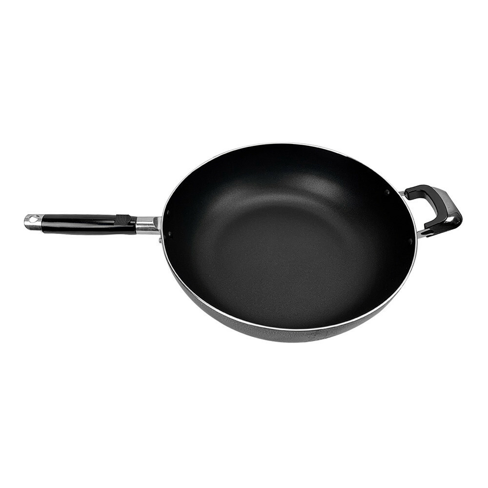 13.5-Inch Aluminum Nonstick Wok Skillet