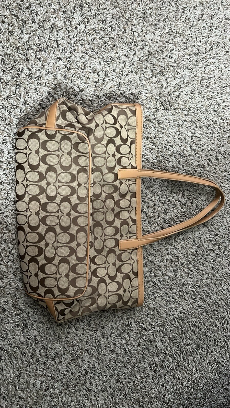 Tote Canvas Coach Bag