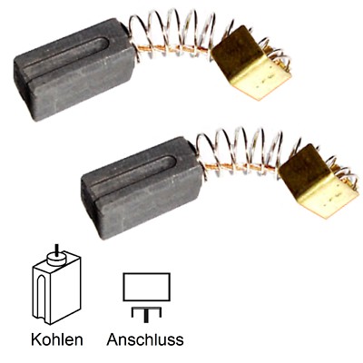 Kohlebürsten Motorkohlen Schleifkohlen EINHELL, BLAUKRAFT - 6x10x14mm (2311)