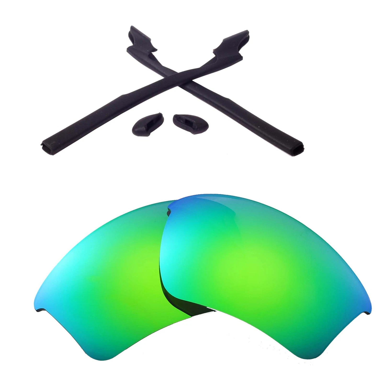 Walleva Polarized Emerald Lenses+Black Rubber Kit For Oakley Half Jacket 2.0 XL
Opens in a new windo