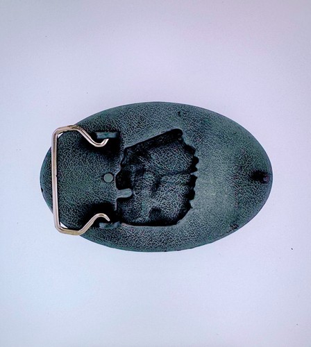Native American Chief Warrior Belt Buckle American Western Silver Vintage Buckle - Picture 2 of 2