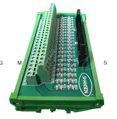 1PC 50 core horn seat splitter module FX-50BL with LED indicator PLC splitter