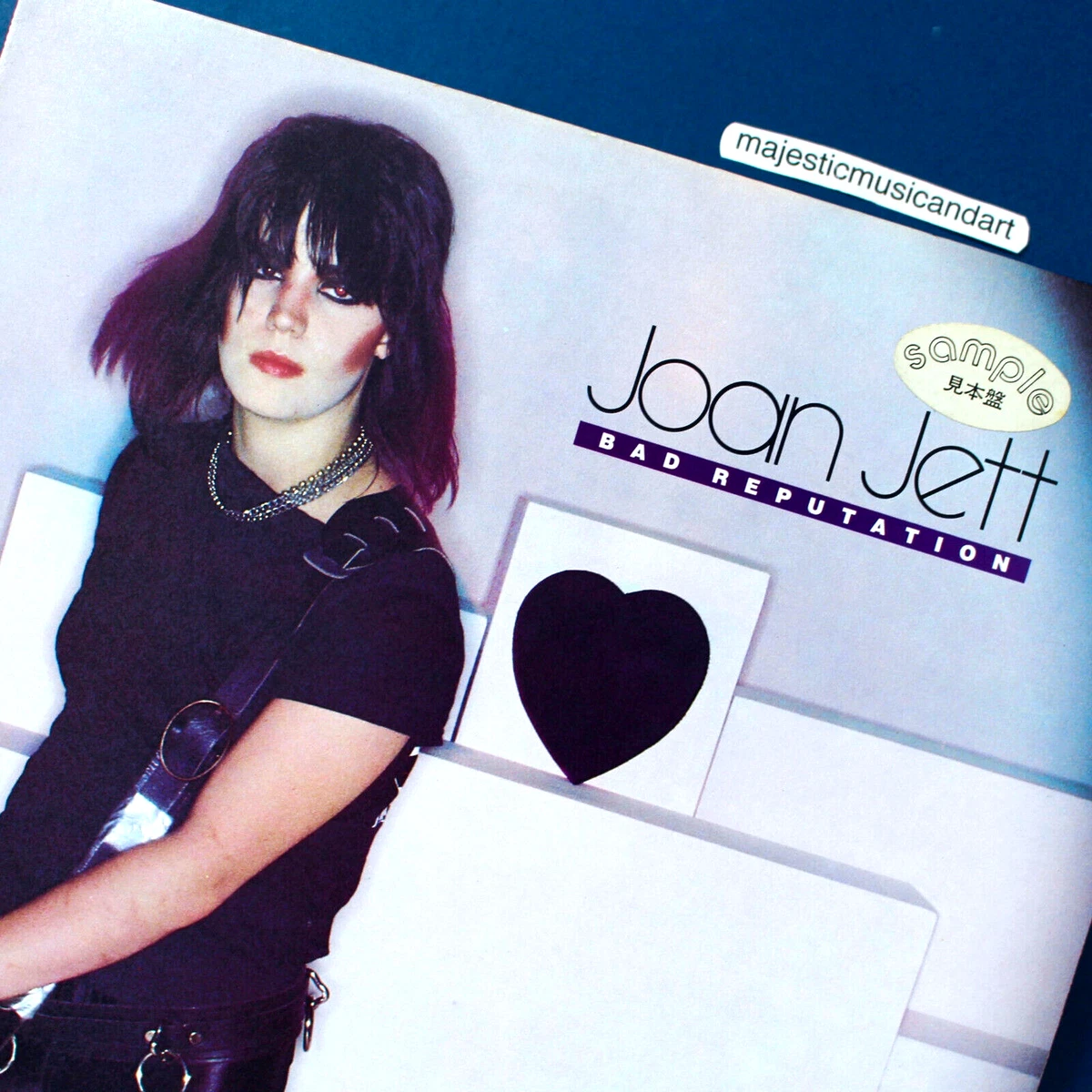 NEAR MINT PROMO 1982 JOAN JETT BAD REPUTATION VINYL LP NM | eBay