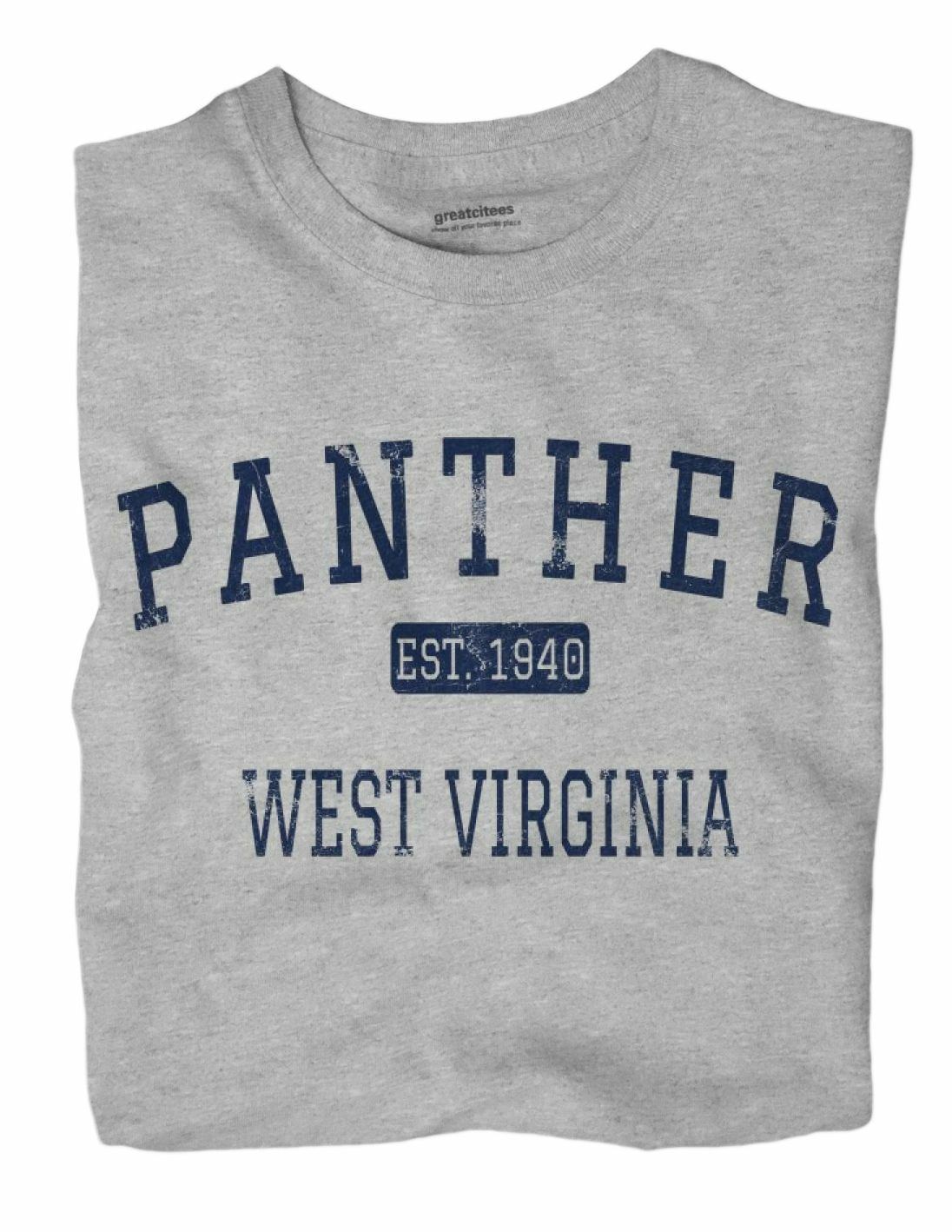 Panther West Virginia WV T-Shirt EST