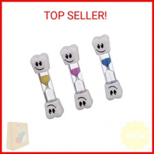 Tooth Brushing Sand Timer for Kids and Teens Great, Denticet Gift 3 