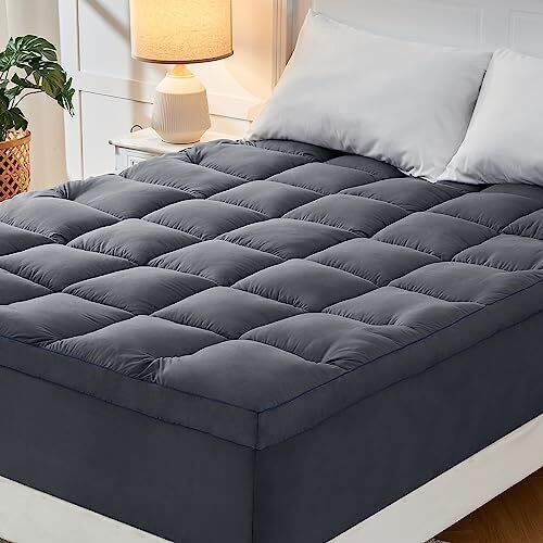 CYMULA Mattress Topper Queen Cooling Pad Cover Extra Queen (60