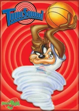  SPACE JAM TAZ TUNES SQUAD PHOTO MAGNET 2.5” X 3.5” NEW