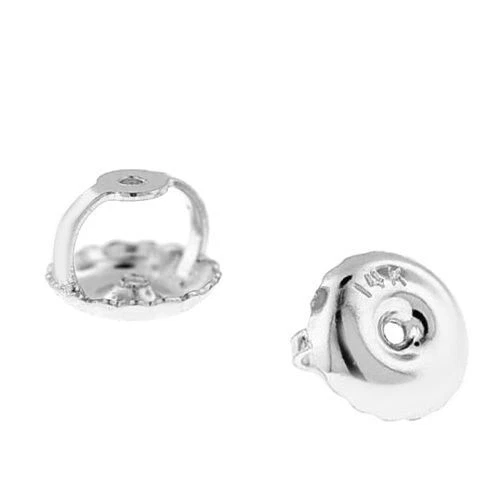 Platinum earring screw back replacement clearance