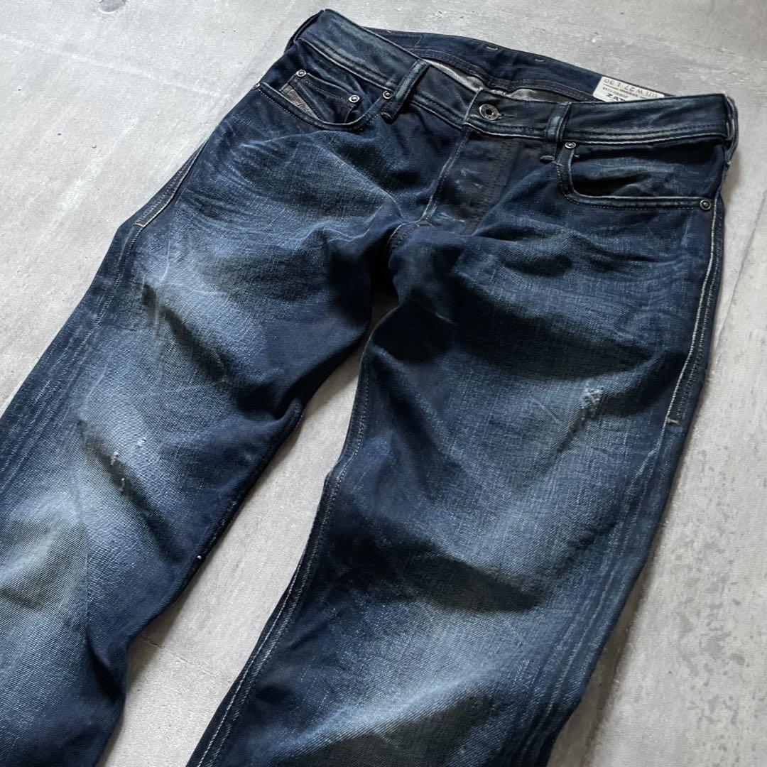 Diesel Men L Y2K Flare Denim Grunge Coating Fade Archive Diesel Men L Y2K Flare Denim Grunge Coating Fade Archive