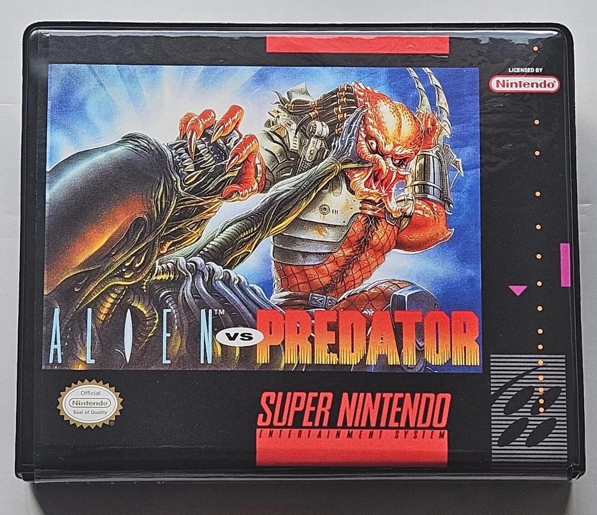 Alien vs. Predator (Super Nintendo) SNES Case Box BEST Quality