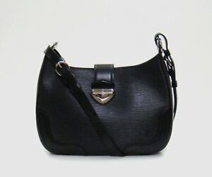 LOUIS VUITTON - Black Epi Leather Sac Montaigne Bag