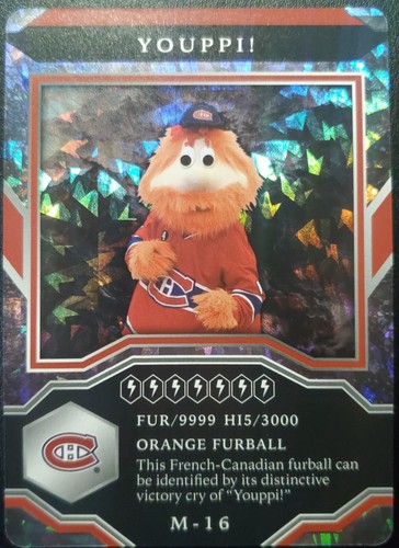 2021-22 Upper Deck MVP Mascot Cards You Pick the Card Cracked Ice Sparkle GRITTY - Picture 47 of 60