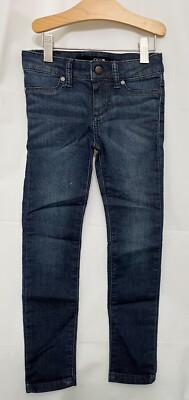 、 220414 Girl's 6 JOE'S JEANS Ever Blue Knit Skinny Denim Jean