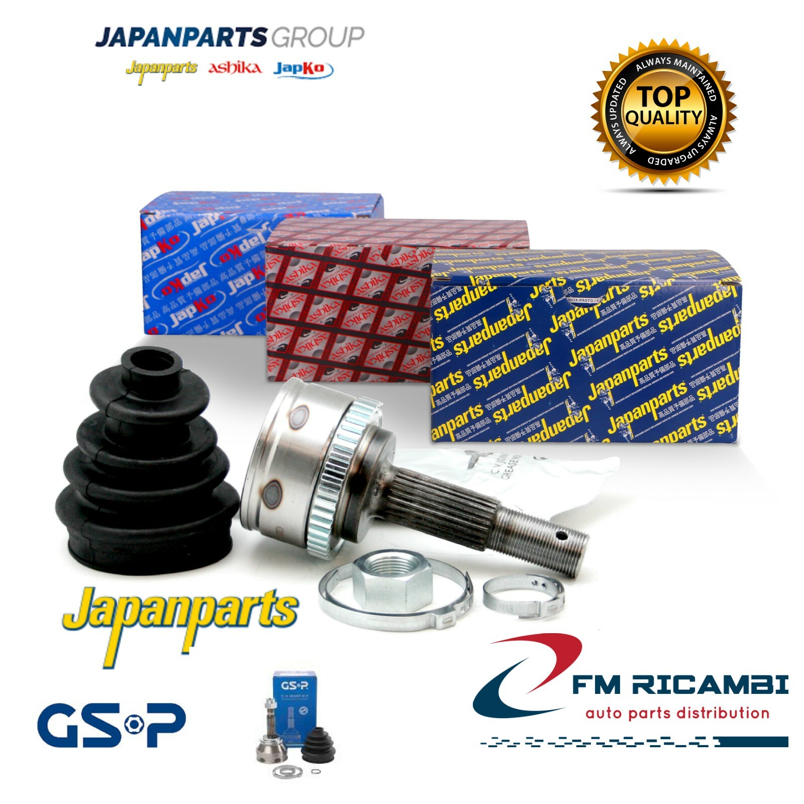 GI-198 JAPANPARTS Giunto omocinetico NISSAN PATROL GR I (Y60  GR) 2.
