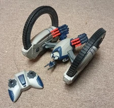 Star Wars 2009 Clone Wars Hailfire Droid RC Vehicle Works!  Missing 1 Missle