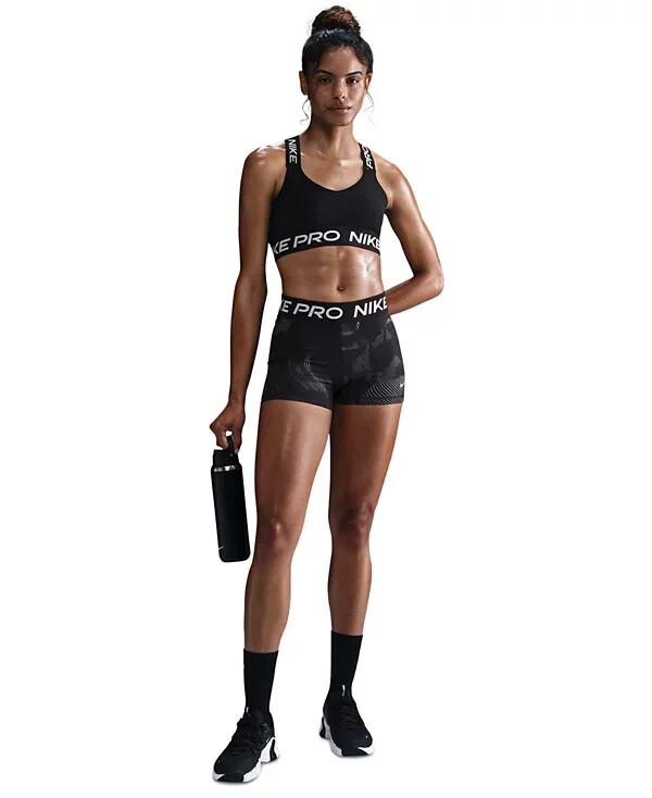 Nike pro Women's shorts print 3