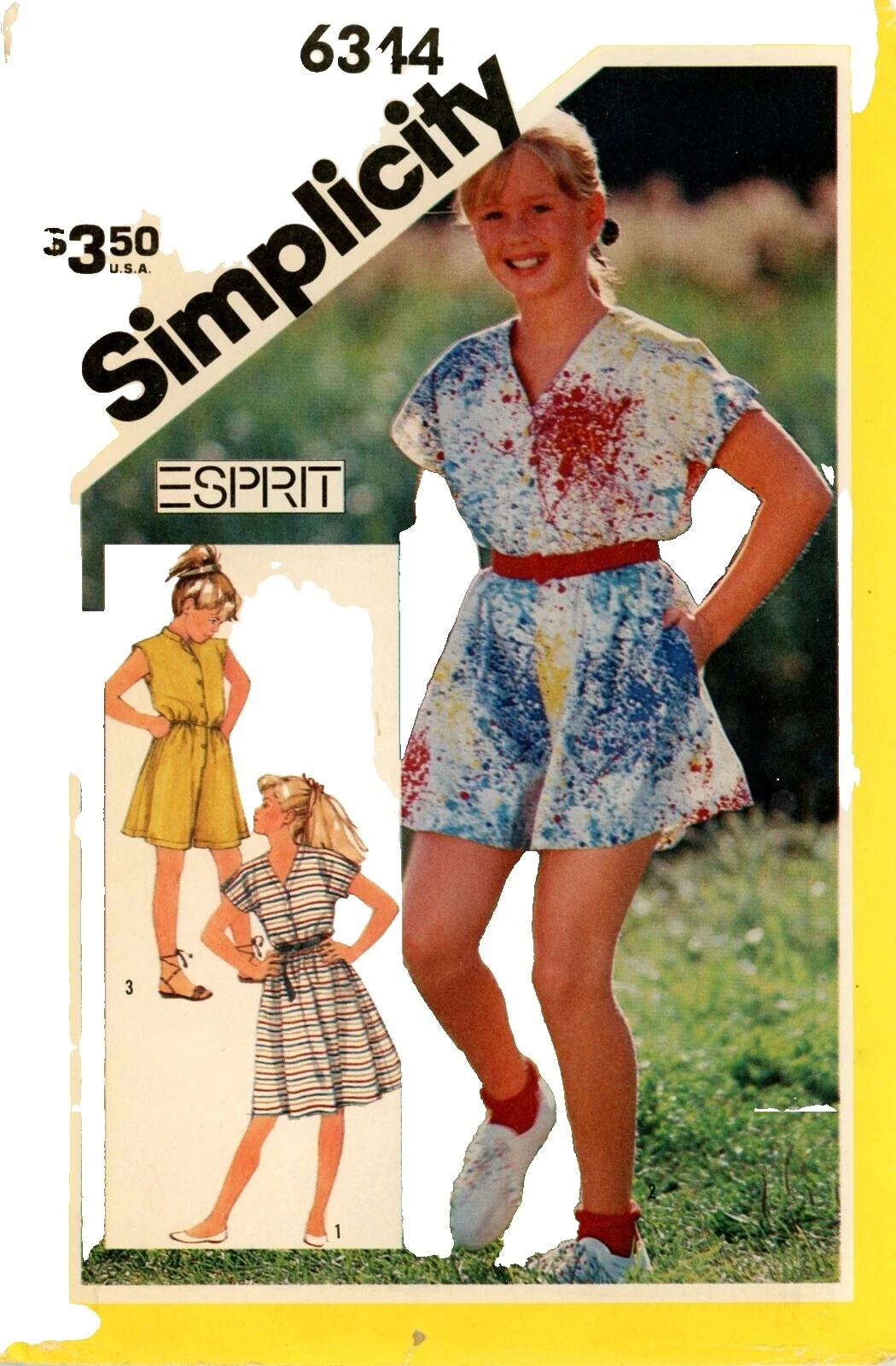 Simplicity Child Sewing Patterns Vintage